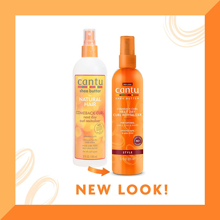Cantu for Natural Hair Comeback Curl Next Day Curl Revitalizer
